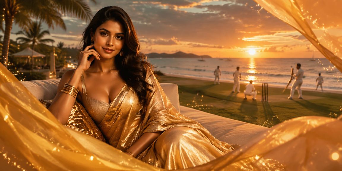 সেন্ট মার্টিনে ক্রিকেট বেটিং চলছে সমুদ্র সৈকতে